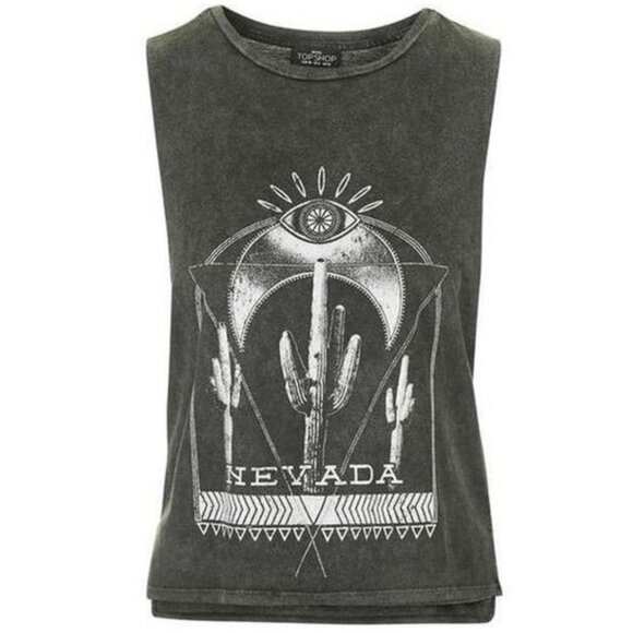 Topshop Petite Nevada Tank ASO Maia Roberts Shadowhunters - Picture 3 of 11